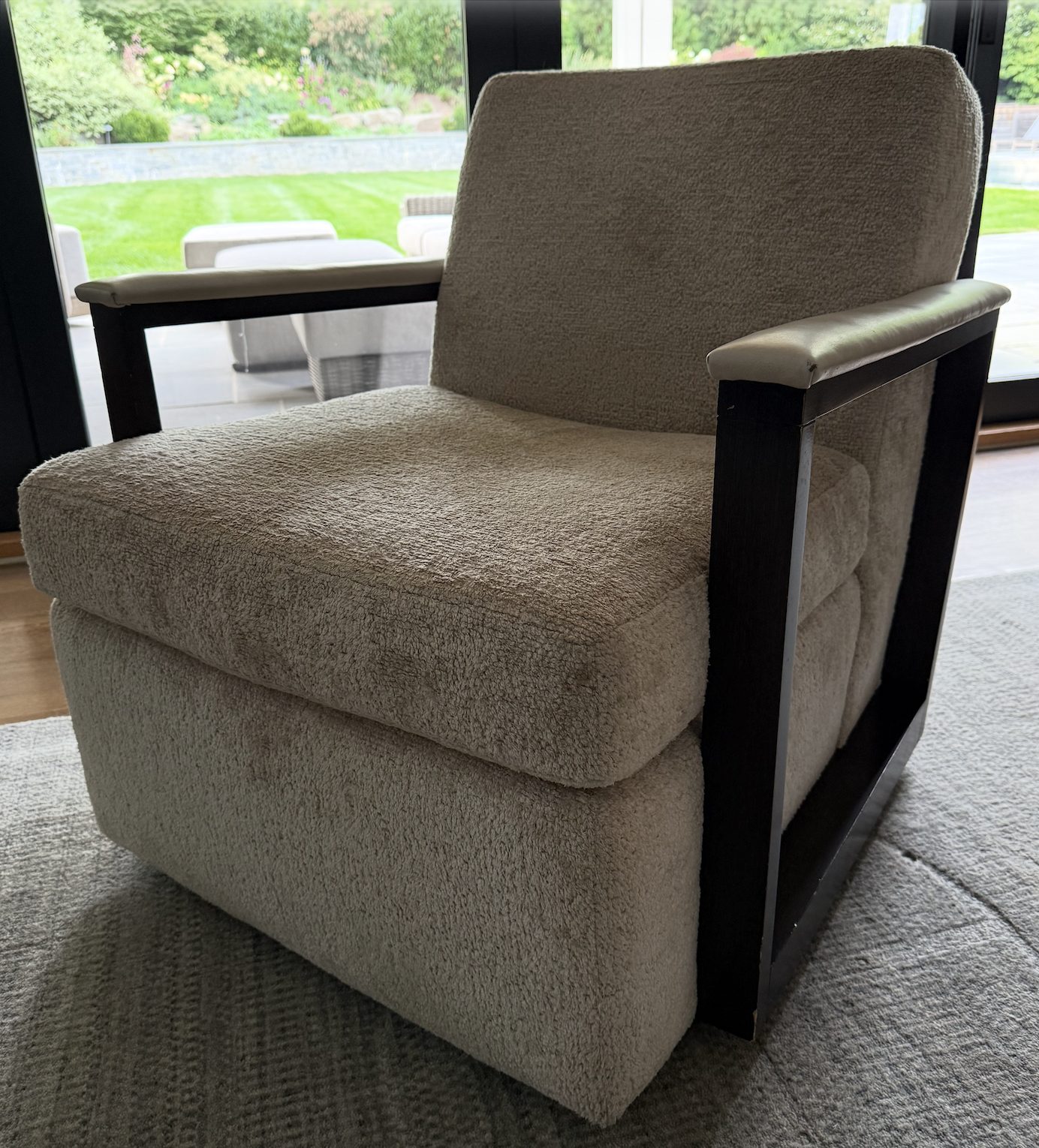 Hancock & Moore Swivel Chair — Family Room, 251 Oak Ridge Ave