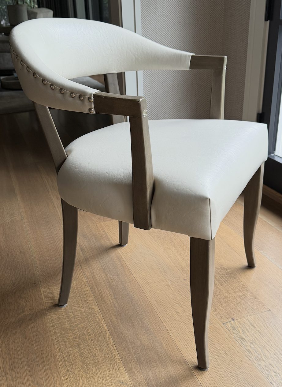 6 Palecek Dining Chairs — view 1, Breakfast Area, 251 Oak Ridge Ave