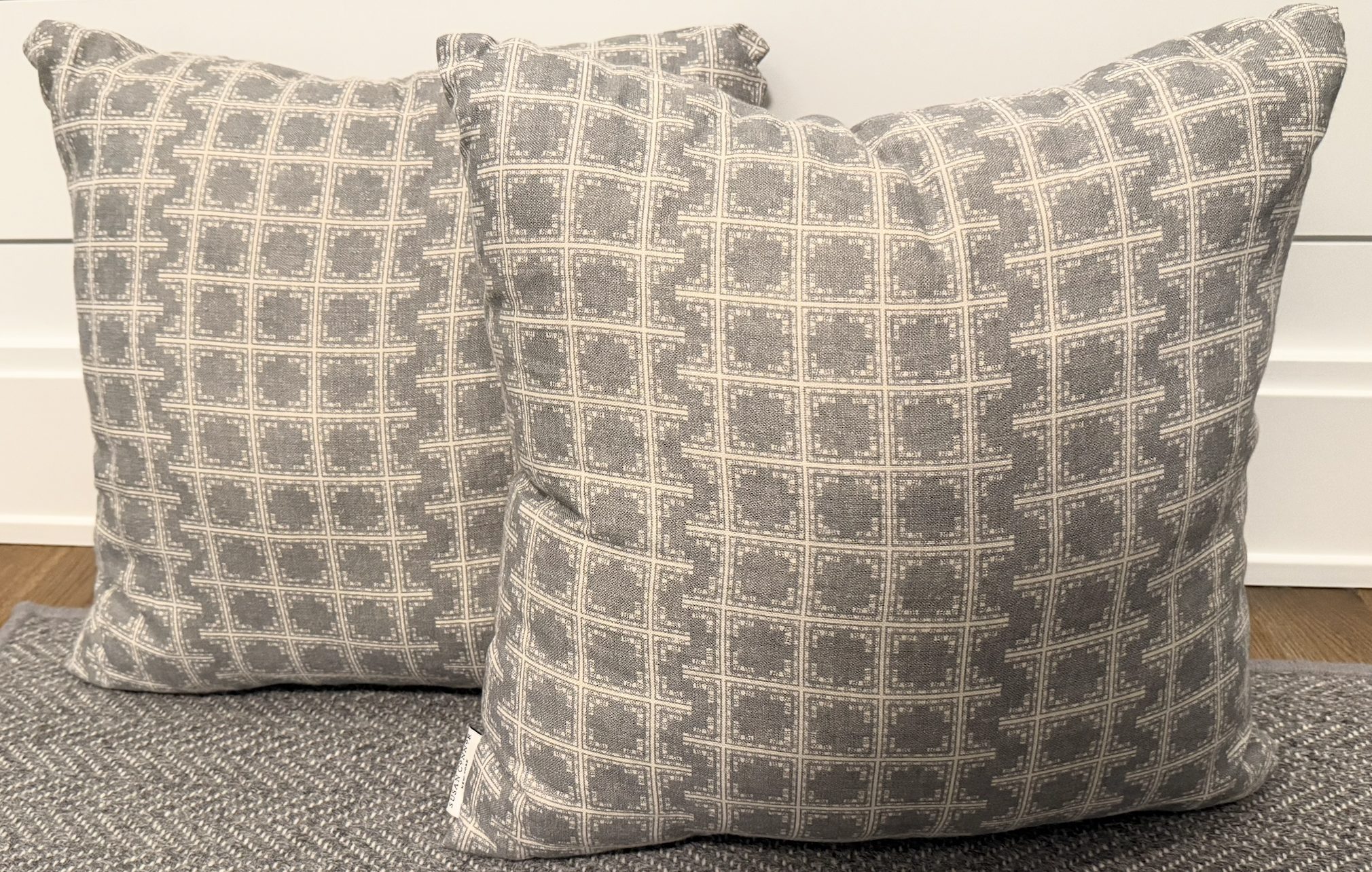 Pair of Susan Connor Decorative Pillows — Accessories, 251 Oak Ridge Ave