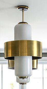 Pair of Hudson Valley Lighting Pendants — Lighting, 251 Oak Ridge Ave