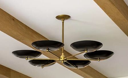 Arteriors Chandelier — Lighting, 251 Oak Ridge Ave